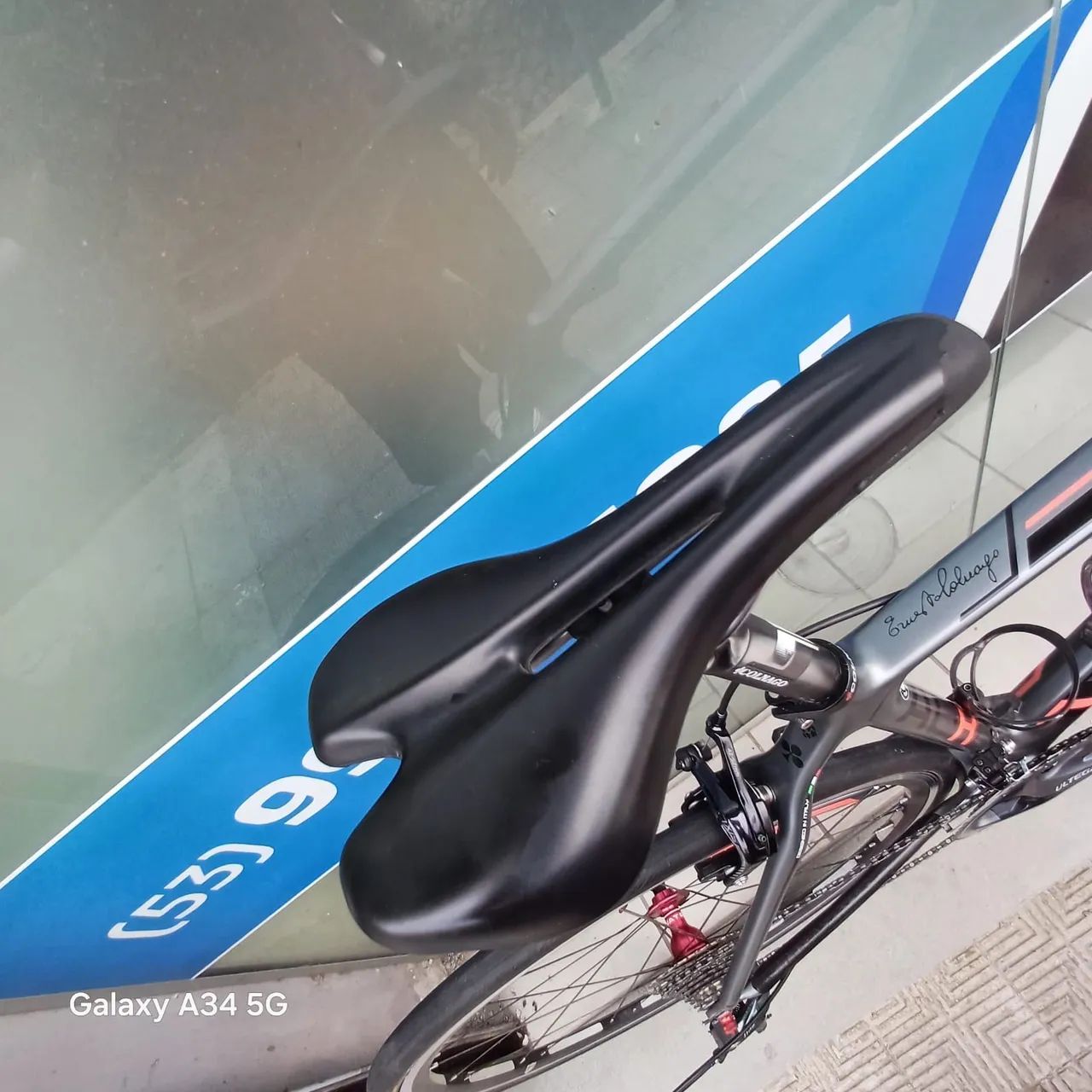 Colnago carbono bicicleta de estrada bike speed carbon - Foto 3