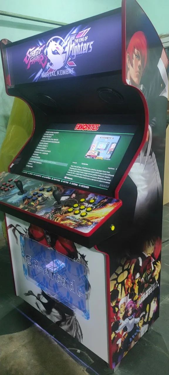 FLIPERAMA 32 POLEGADAS PREPARADO PARA PLAYSTATION 4 