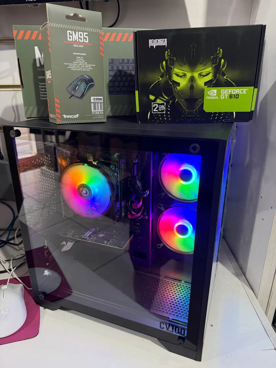 Pc Gamer BARBADA Novo, Lacrado na Caixa c/ Garantia  - Foto 2