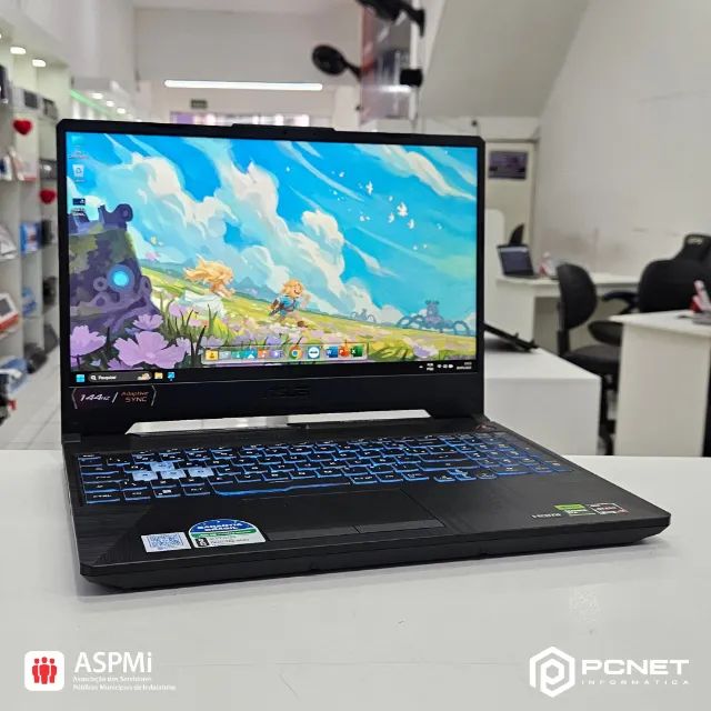 Notebook ASUS TUF Gaming F15 Ryzen 7 RTX 2050 | 12X SEM JUROS | Indaiatuba SP
