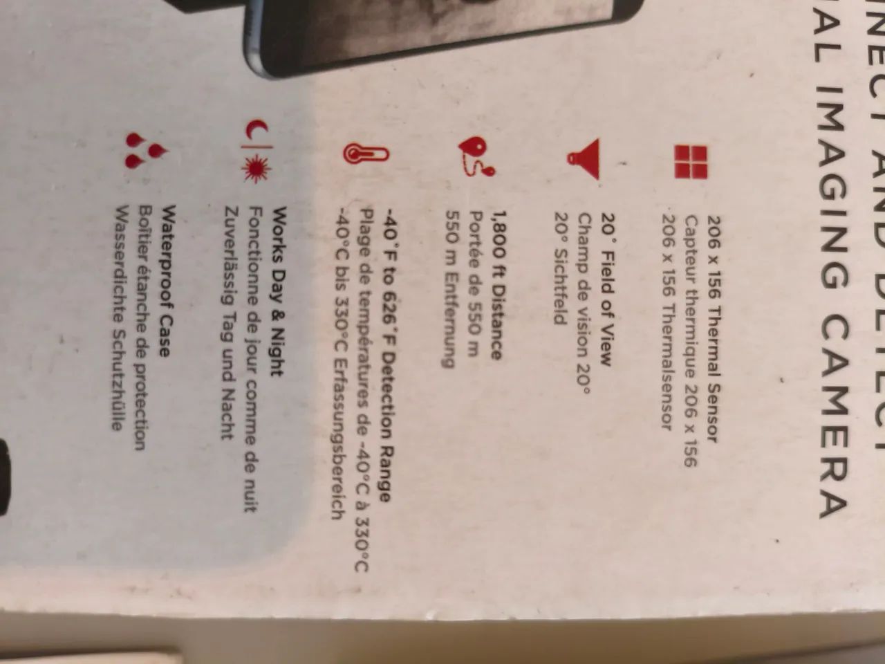 Câmera Térmica Seek Compact XR Android - Foto 3