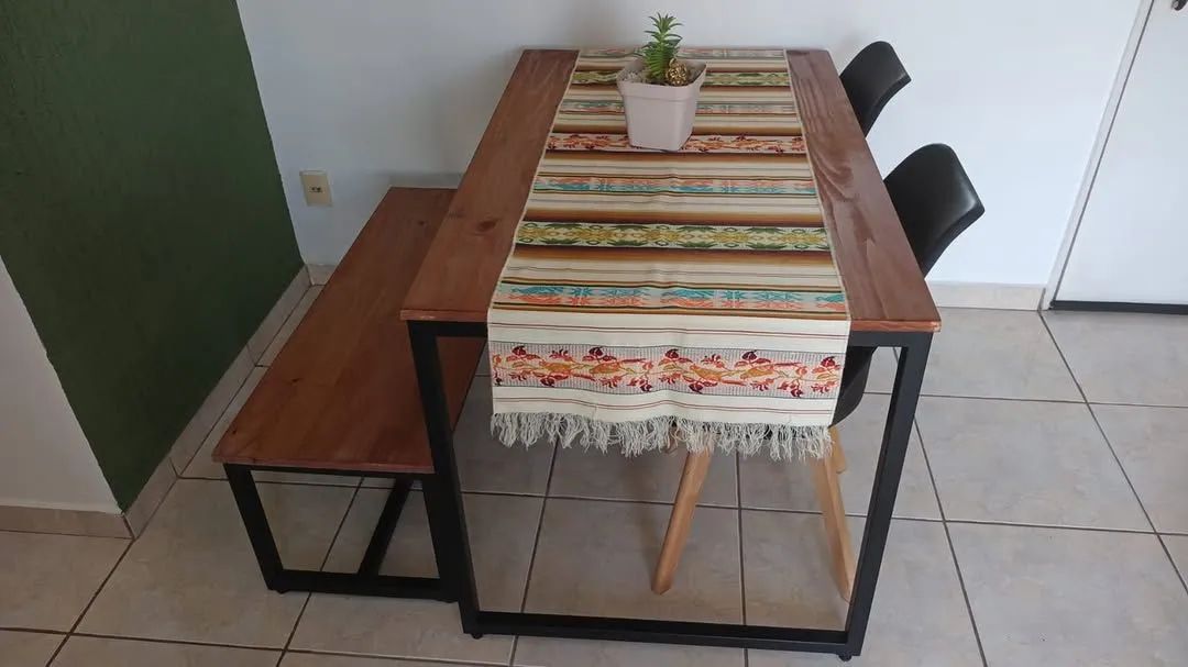 PROMO Mesa + Banco Móveis 
