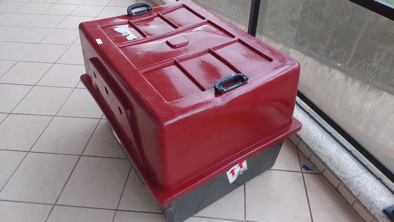 Caixa de Transporte para Cães porte médio (tipo labrador) - Foto 2