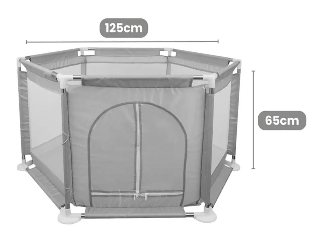 Cercadinho Bebê Infantil Chiqueirinho Criança - Foto 4