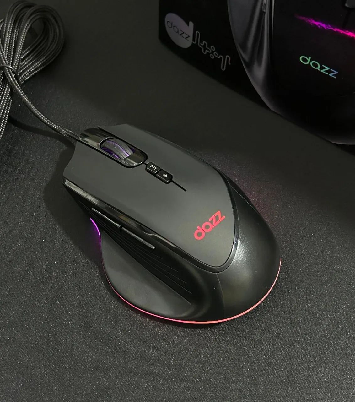 Mouse com fio 12000 Dpi Kaihua  - Foto 2
