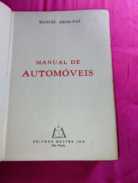 Manual de Automóveis - Arias-Paz - Foto 2