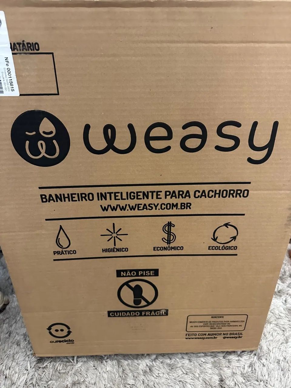 Banheiro inteligente para cães Weasy  - Foto 2