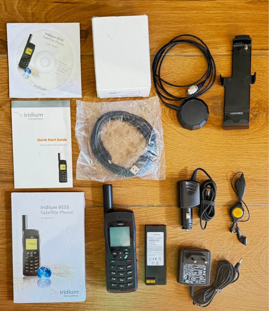 Iridium 9555 - Telefone Satelital Completo