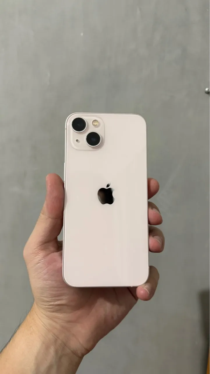 iPhone 13 256GB - Pink (Seminovo, muito bem conservado), Garantia