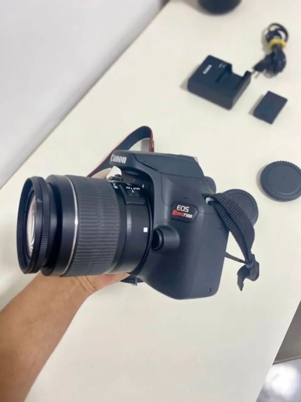 Canon Rebel T100 Camera with 18-55mm64313446061570122