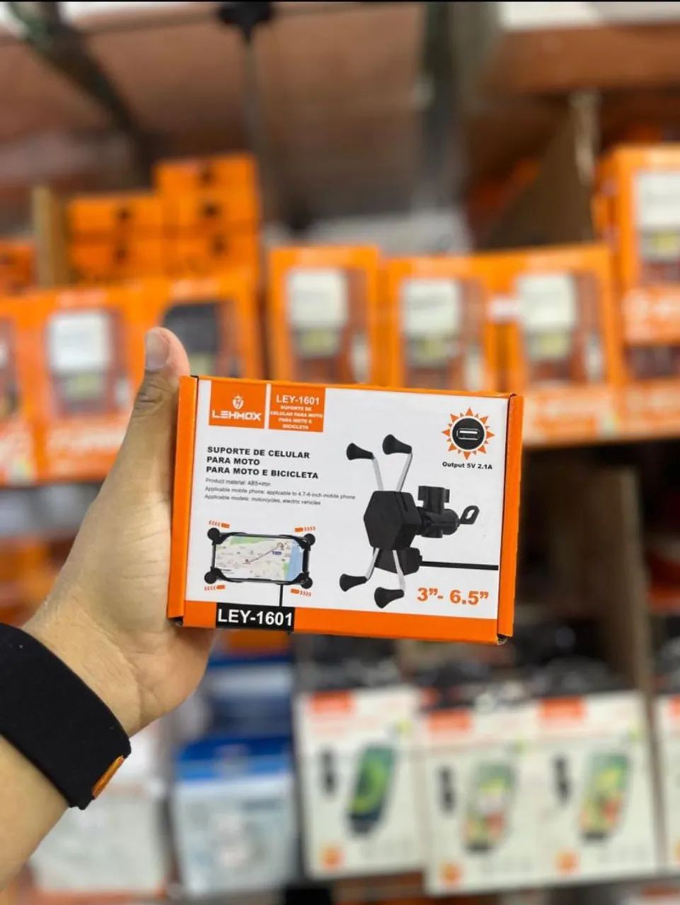 Suporte de celular para moto - entrega em São Luís e região 