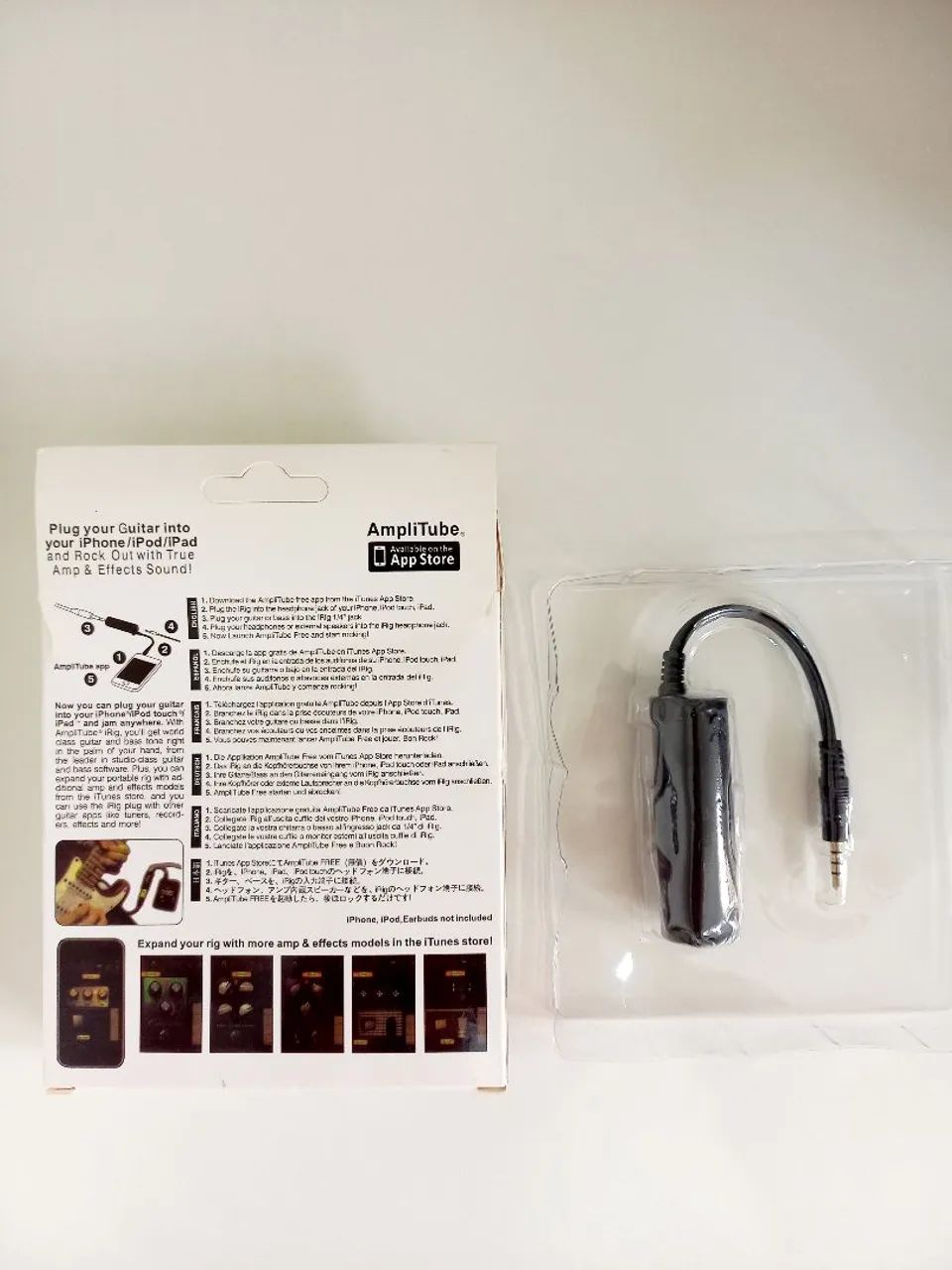 Interface AmpliTube para Guitarra - iPhone/iPod/iPad - Foto 3