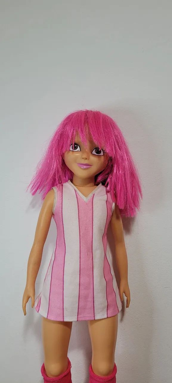 Boneca antiga rara stephanie lazy town  - Foto 2
