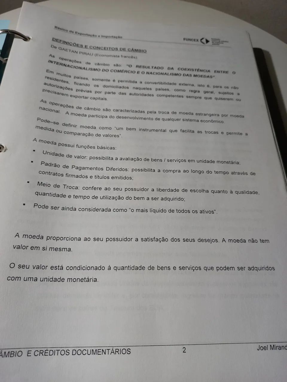 Apostila da Funcex - Centro de Estudos Importação e Exportação  - Foto 4