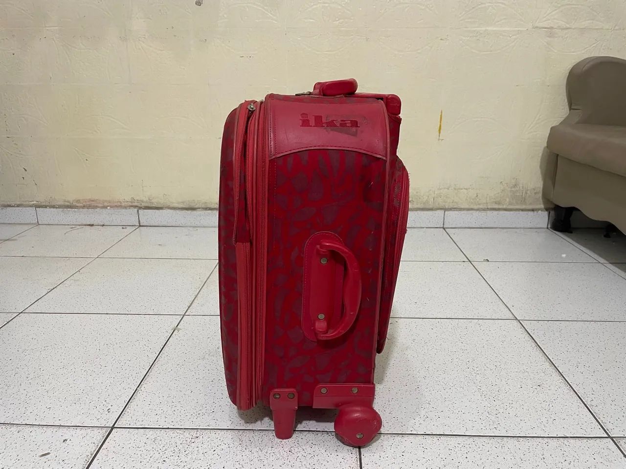 Mala de Viagem Vermelha - Foto 3