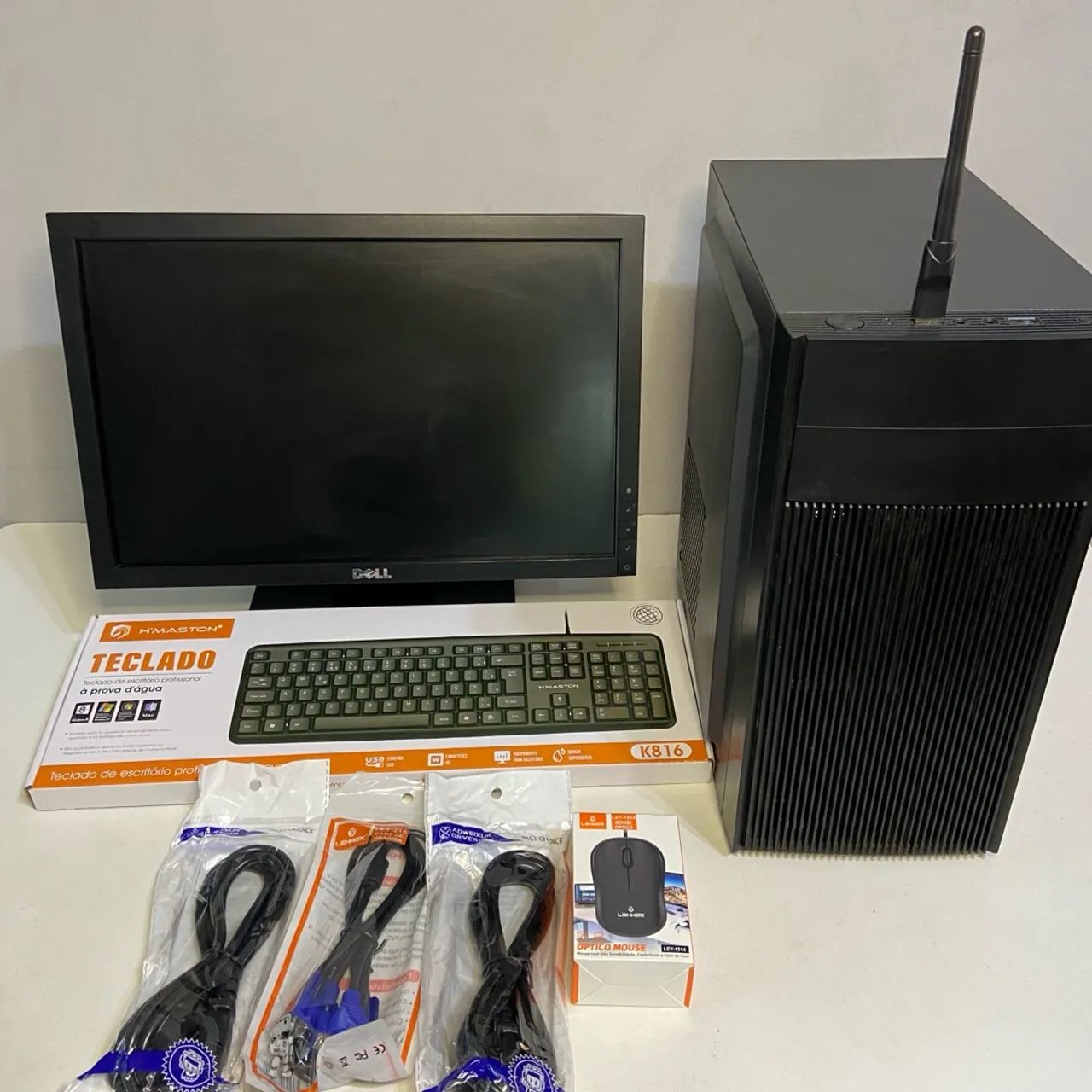 Computador completo i3 C/SSD Monitor Dell