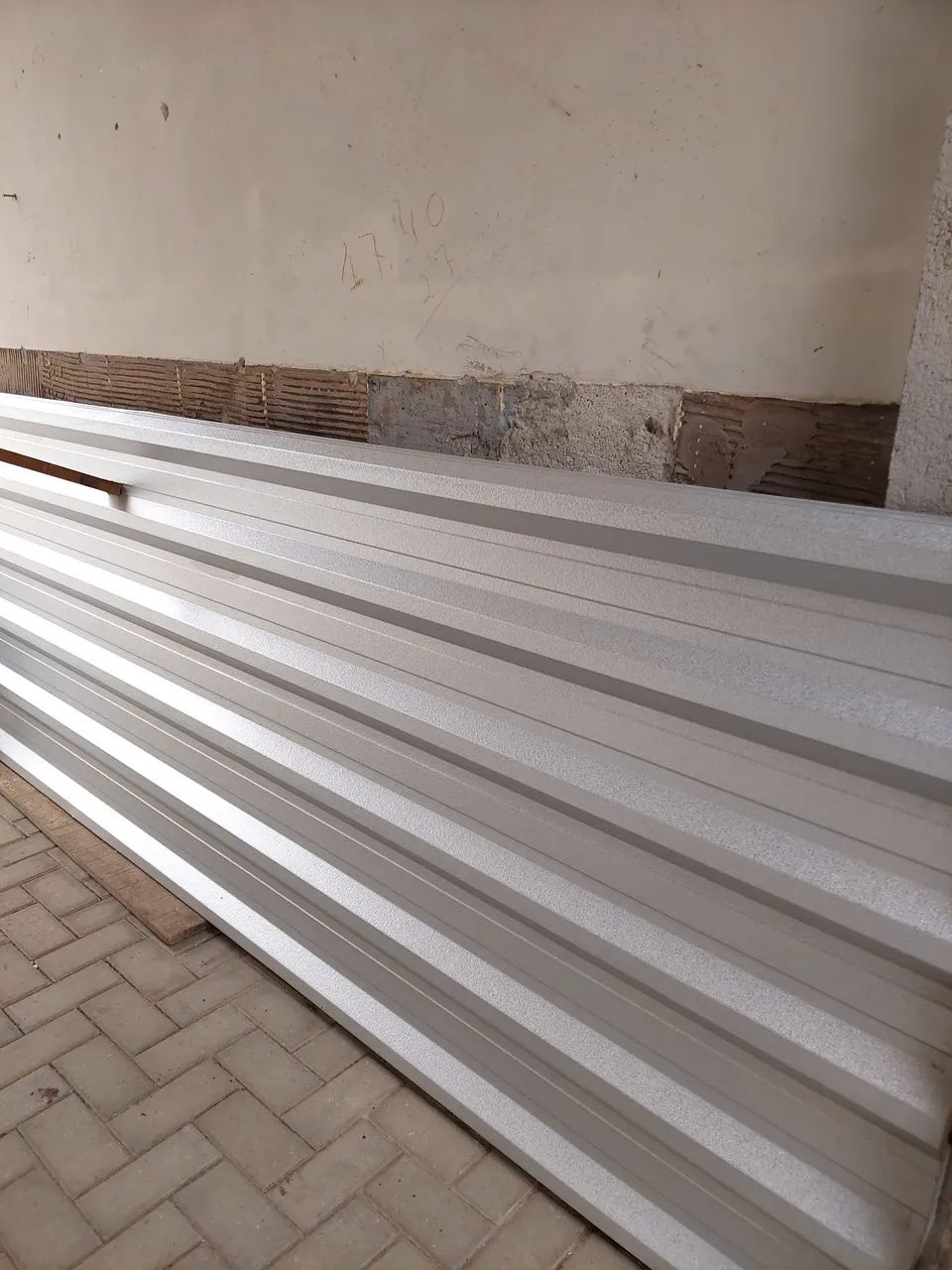 Telhas de aço galvanizado