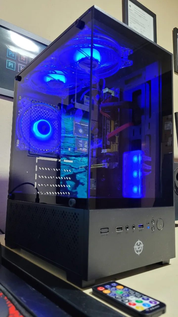 PC workstation/gamer novo! i7/16gb/Ssd 500Gb (com garantia+brindes)!