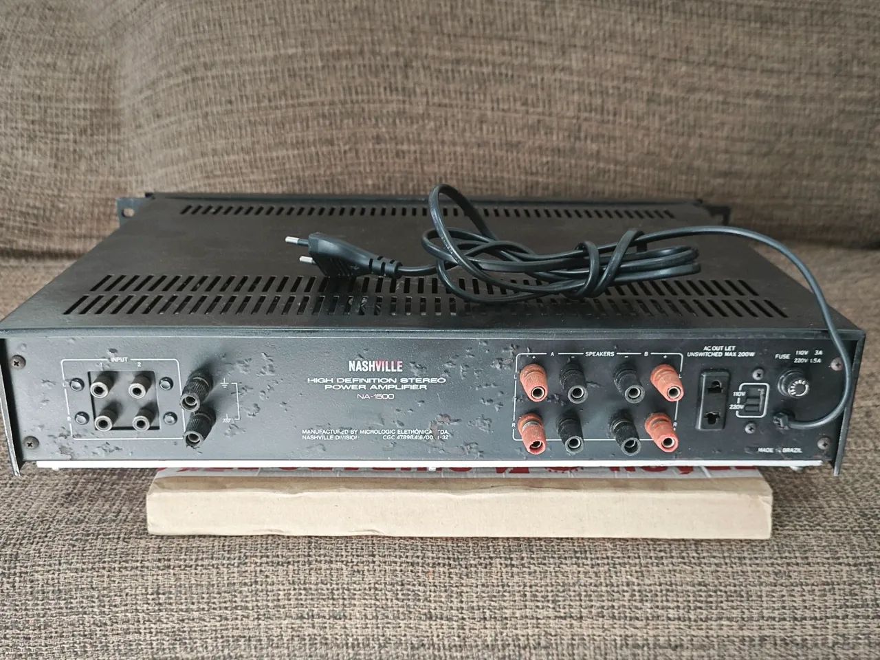 Amplificador Nashville Na 1500 - Foto 4