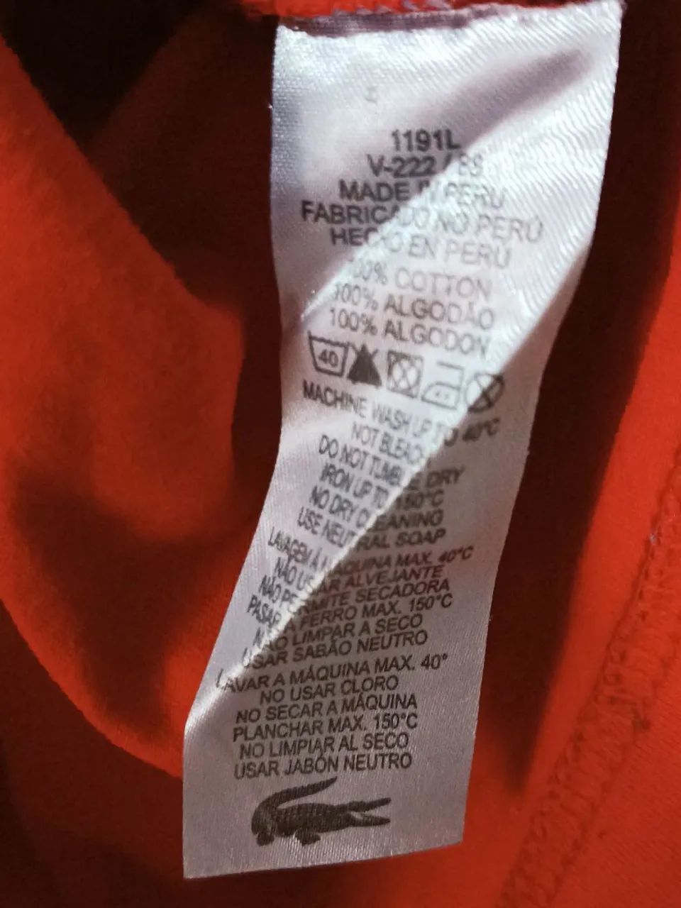 Camiseta Masculina Lacoste Original - Foto 4