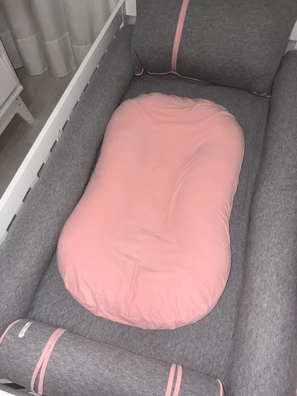 Kit berço bebê e trocador ergonômico  - Foto 3