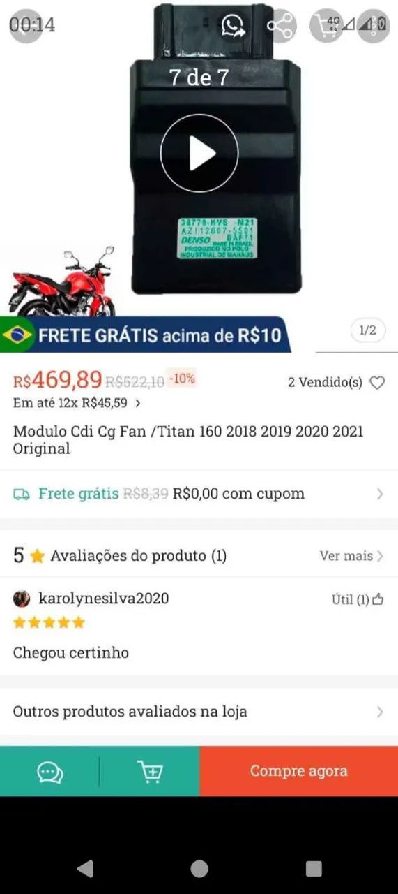 Vendo módulo da 160 fan - Foto 5