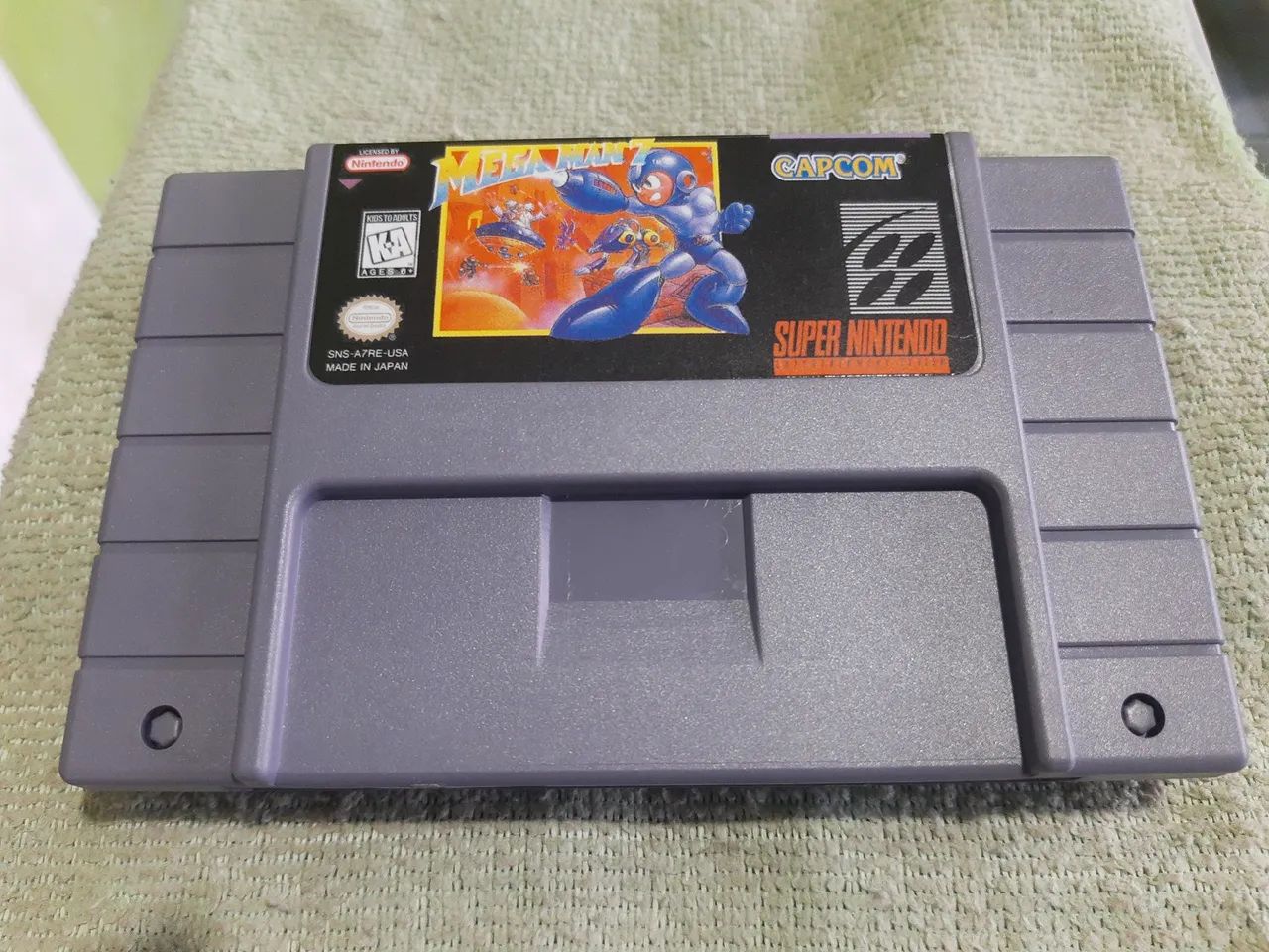 Rock Man 7, cartucho repro novo 