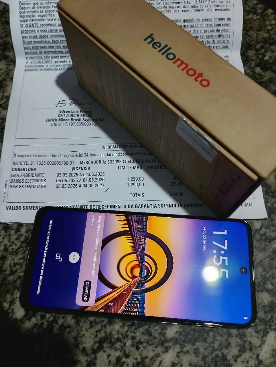 Moto G54, 256gigas, 12g ram, Cam 50mp , NFT, 5G