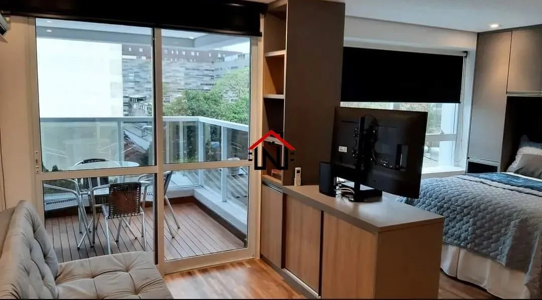 Studio à venda em Pinheiros, São Paulo-SP: 1 quarto, 1 sala, 1 banheiro, 1 vaga de garagem