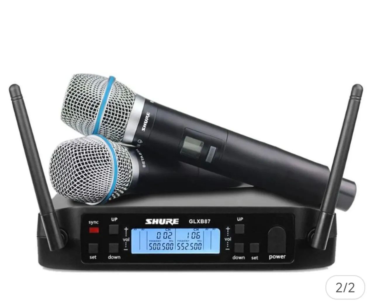 Microfones sem fio UHF