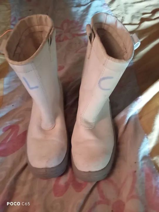 Botas de Segurança Brancas - Foto 4