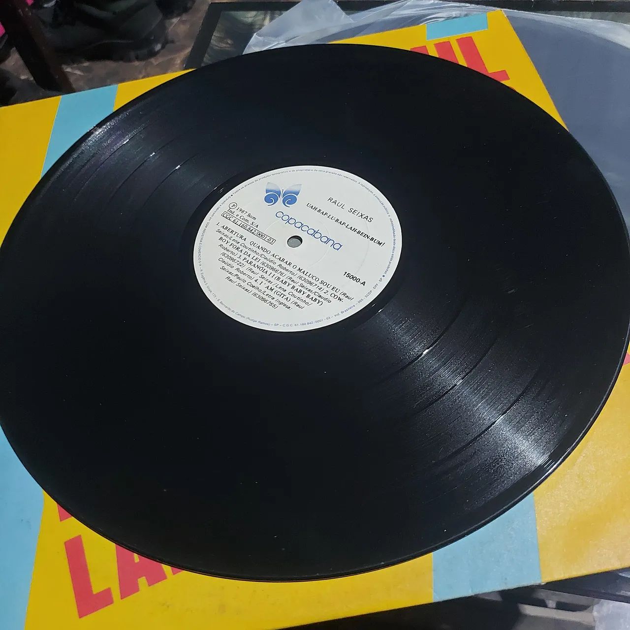 LP Raul Seixas Uah bat lu bein..original Copacabana  - Foto 3