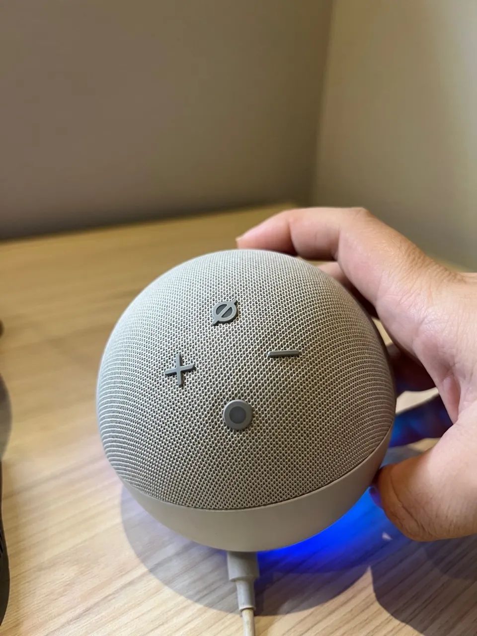 Alexa echo dot 4?geração com Relógio  - Foto 4