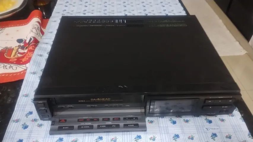 SUCATA VÍDEO CASSETE AIWA BR5000 NO ESTADO PARA PEÇAS - Foto 2