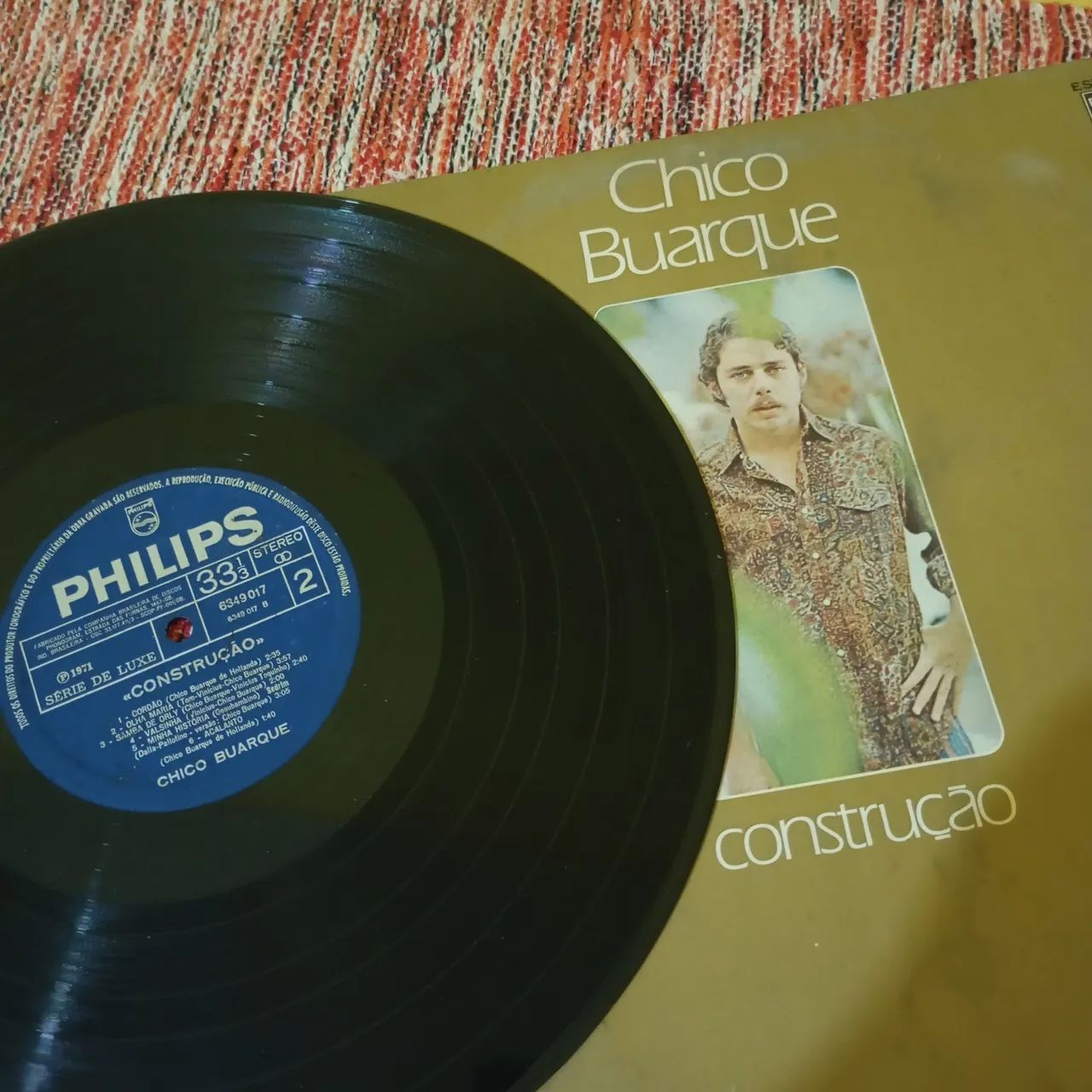 Vinil  CONSTRUÇÃO Chico Buarque  - Foto 3