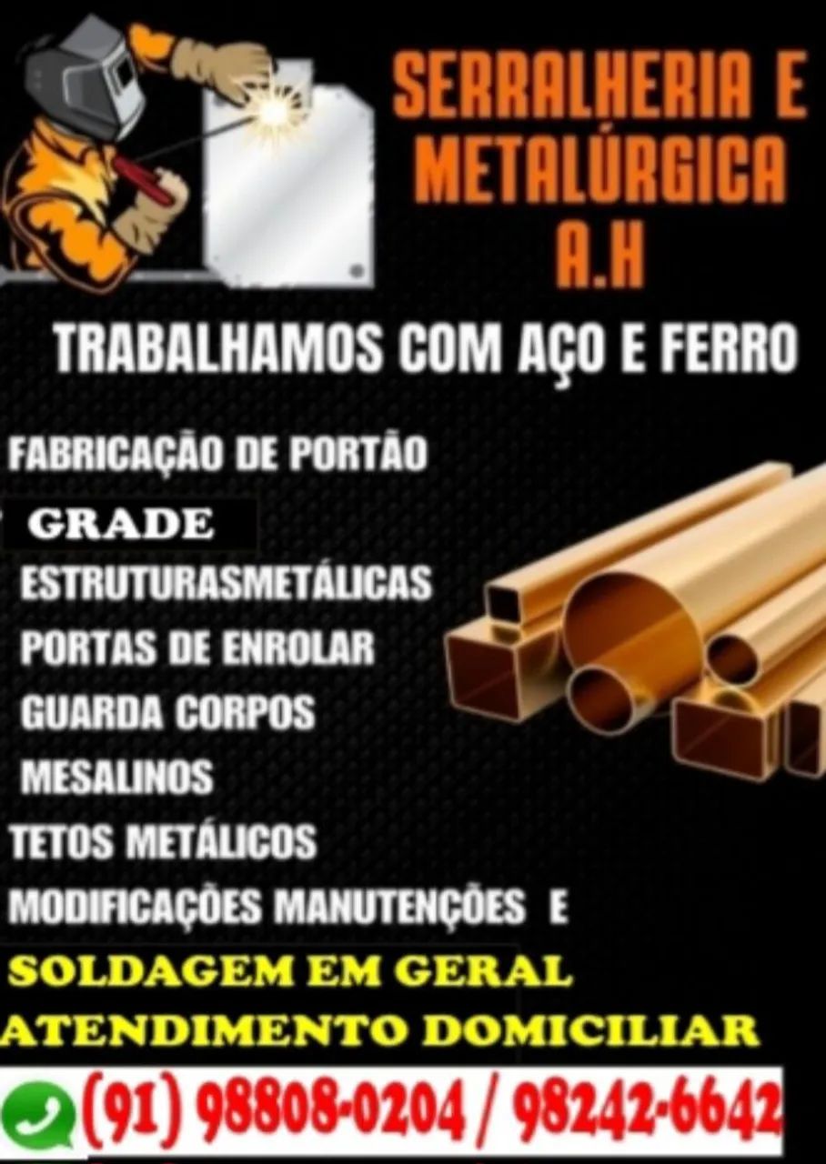 Serviços soldagem 