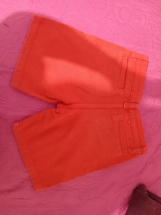 Shorts infantis - verde, vinho e vermelho  - Foto 3