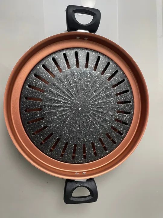 Frigideira e Grill com Tampa - Guassu com Fogareiro