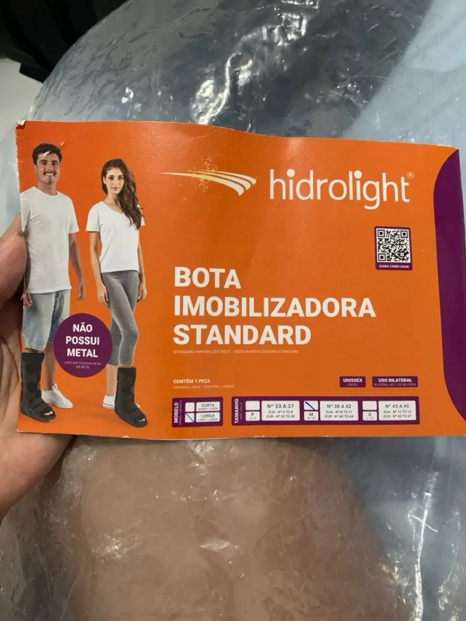 robofoot Bota imobilizadora para pé - Hidrolight - Foto 3