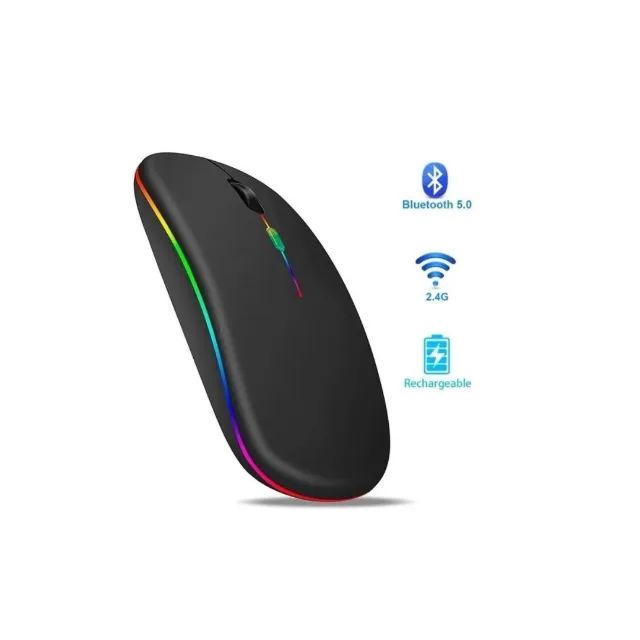 Mouse Sem Fio Bluetooth Recarregável A'Gold - Foto 2