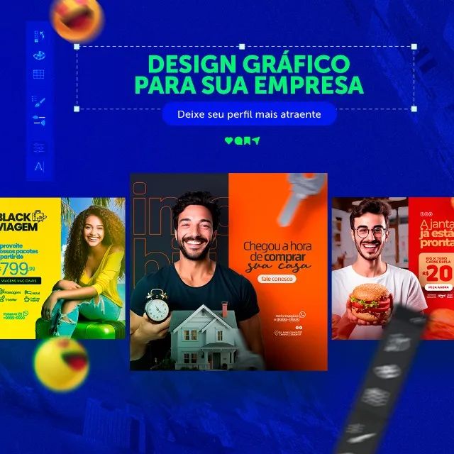 Serviços  de Design Gráfico e Edição de Vídeos | Posts, Reels, Banners, Flyer