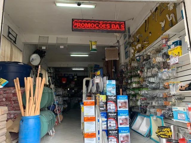 Estoque de materiais para construção