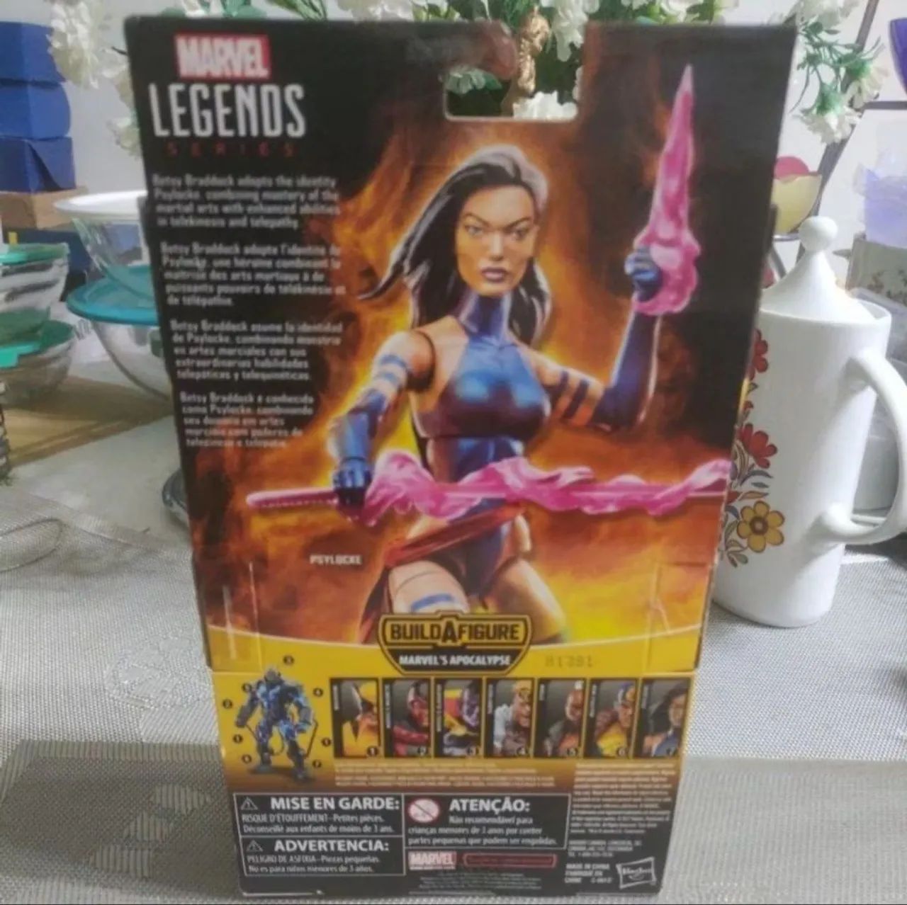 Peça BAF Perna Esquerda Apocalypse Marvel Legends - NA CAIXA