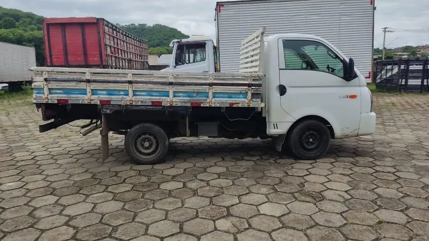 hundai/hr hdb, ano 2017/2018, carroceria, branco - Foto 4