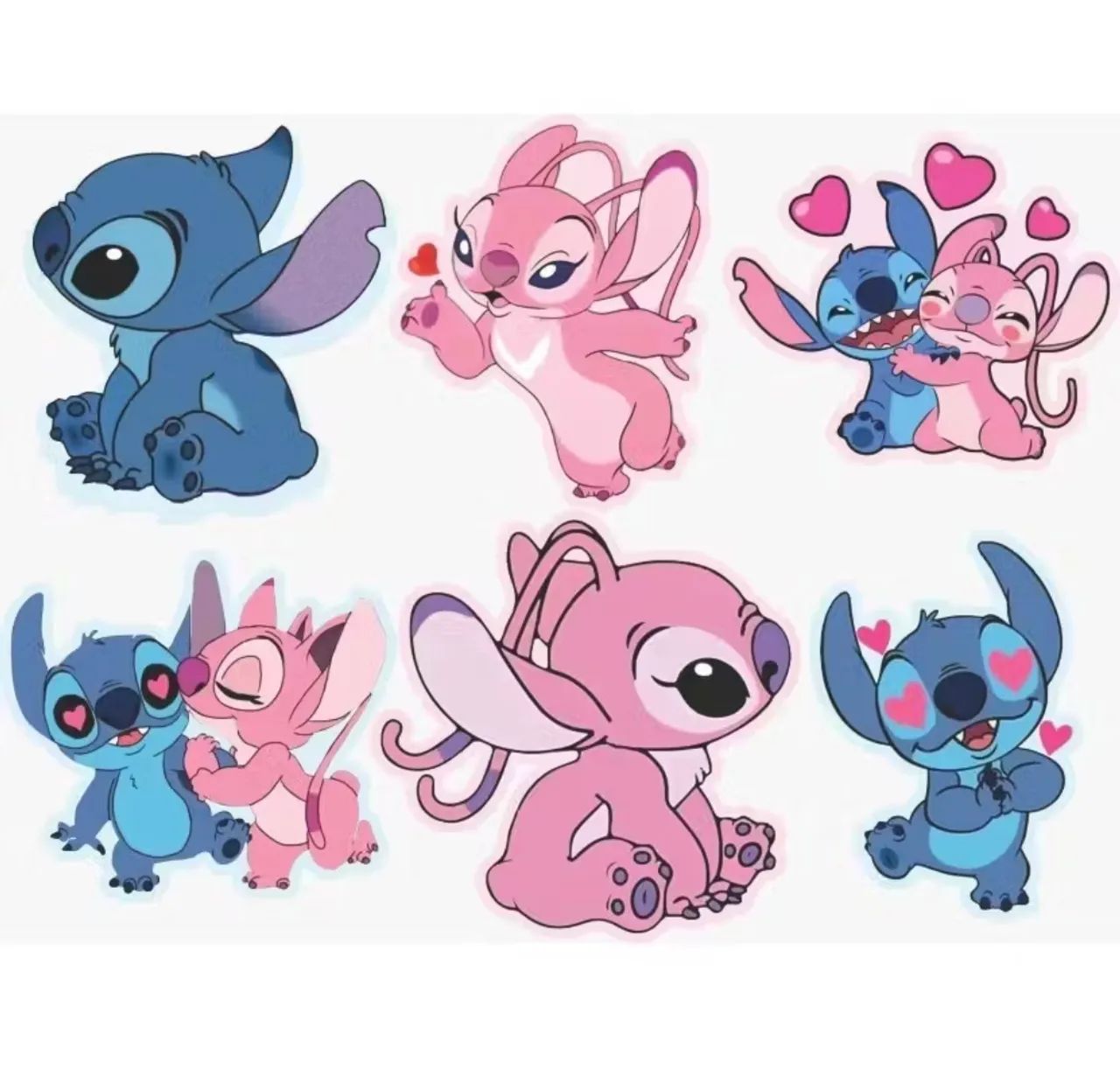 Kit festa Stitch e Angel