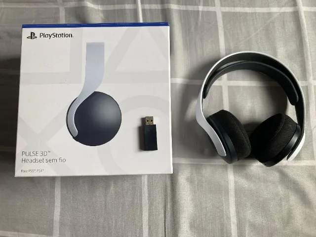 Headset Sony Pulse 3D com Almofada de tecido