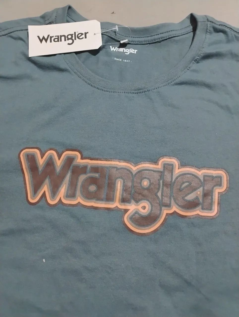 Camiseta Wrangler Azul Original  - Foto 2