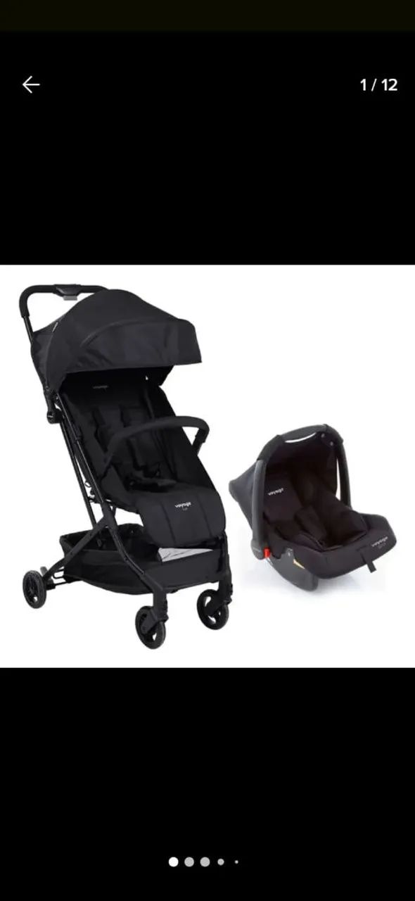 Carrinho com bebê conforto  - Foto 2