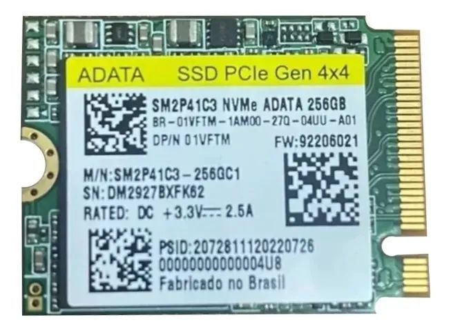 sd M.2 2230 Nvme 256gb Adata Pcie Gen4x4 - Foto 2