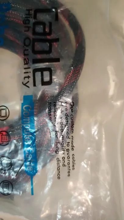 Cabo HDMI 4K - 10m - Novo - Foto 4